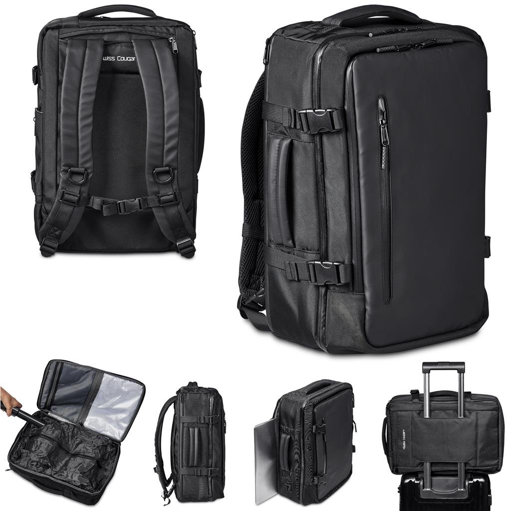 Swiss Cougar Lancaster Hybrid Laptop Backpack — view 3
